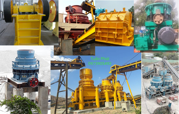 hình ành các loại máy nghiền đá